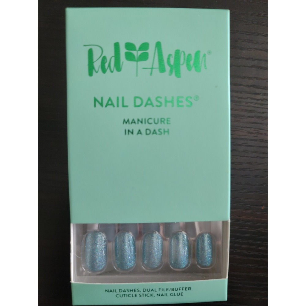 Red Aspen Nail Dashes- A Carat A Day NEW Nails Pop on Manicure